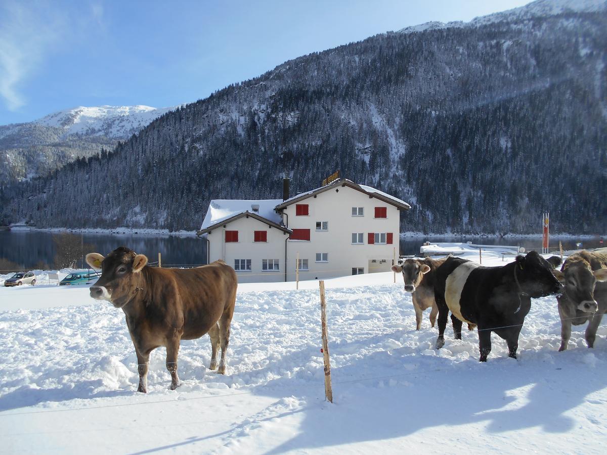 Hotel Seeblick Sufers Exterior foto