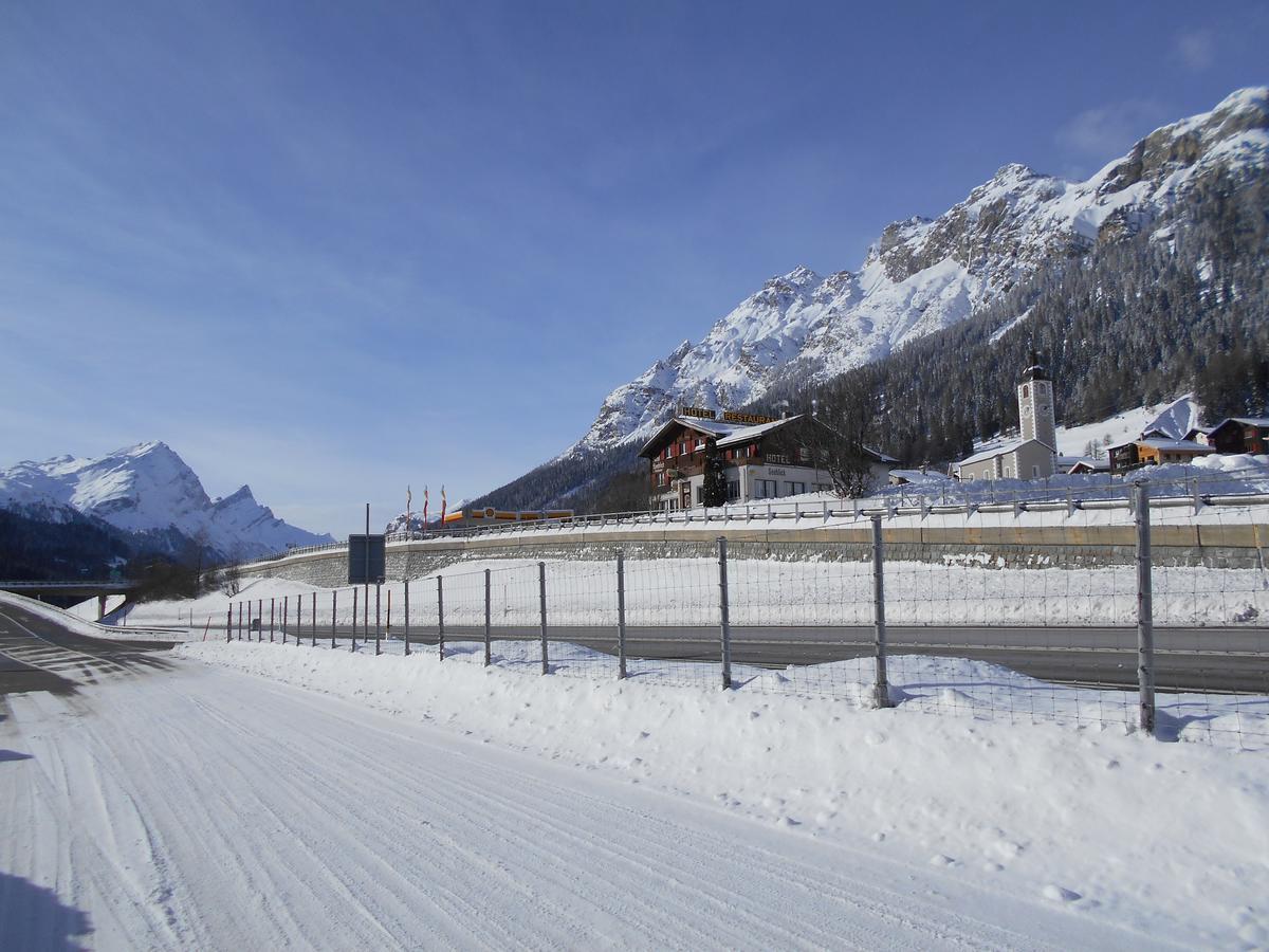 Hotel Seeblick Sufers Exterior foto