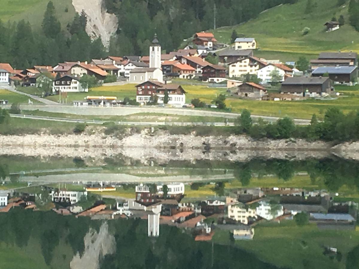 Hotel Seeblick Sufers Exterior foto
